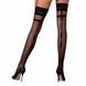 Чулки с узорным швом сзади Passion ST114 (20 den), nero SO4283 фото 1