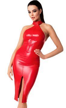 Сукня Noir Handmade F354 Red powerwetlook dress