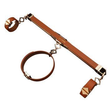 Фиксатор-распорка LOCKINK Adjustable Spreader Bar Set - Brown SX0852 фото