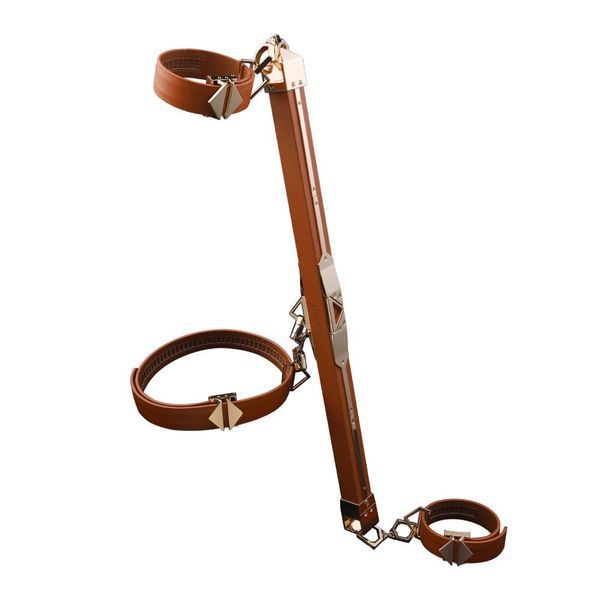 Фиксатор-распорка LOCKINK Adjustable Spreader Bar Set - Brown SX0852 фото