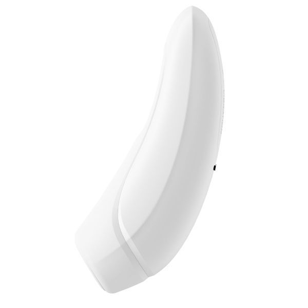 Вакуумний кліторальний стимулятор Satisfyer Curvy 1+ White з керуванням через додаток SO3781 фото