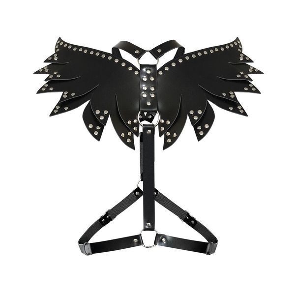 Жіноча портупея Art of Sex - Wings чорна, екошкіра SX2250 фото