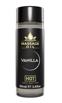 Масажна олія HOT Massage Oil Vanilla з ароматом ванілі, 100 мл