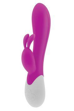 Вибратор-кролик S Pleasures Premium Corabi Rabbit, ушки для клитора, 16 режимов, нагрев SX1617 фото