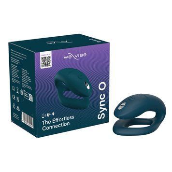 смарт-вібратор для пар We-Vibe Sync O Velvet зелений