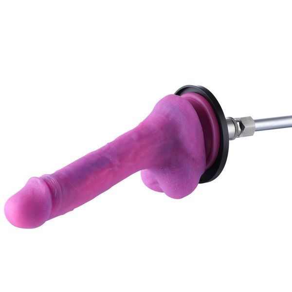 Крепление для фаллоимитаторов на присоске для секс-машин Hismith Suction Cup Adapter 4.5&Prime; KlicLok - Black SO6221 фото