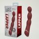 Класичний вібратор гнучкий Chisa Lust Ripple Lapper, бордовий 57555/CN-841057555 фото 5