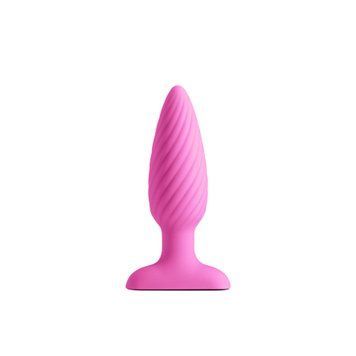 Анальна пробка з вібрацією NS Novelties INYA - Swirl - Pink SX4342 фото