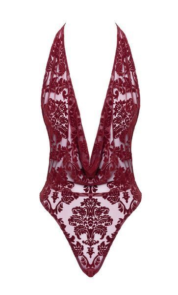 Боді Noir Handmade F386 Kink Royal cascade bodysuit  SX4167 фото