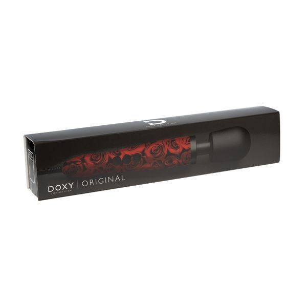 Вибромассажер DOXY Original ROSE PATTERN, очень мощный, питание 220В, пульсирующие вибрации SX2454 фото