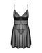 Эротический комплект Obsessive Chemeris babydoll & thong, пеньюар и стринги SO9758 фото 3