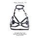 Портупея на грудь LOCKINK SEVANDA Queen Chest Harness with Removable Bra SX0873 фото 7