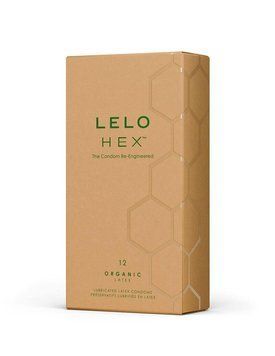 Презервативы LELO HEX Condoms Organic 12 Pack, тонкие и суперпрочные SX3043 фото