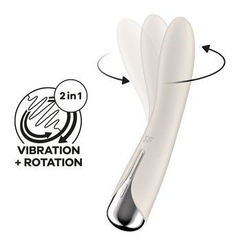Вибратор точки G с вращением Satisfyer Spinning Vibe 1 , 2 мотора SX0560 фото