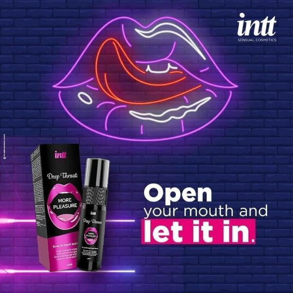 Спрей Intt Deep Throat со свежим вкусом мяты SO4896 фото