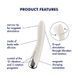 Вибратор точки G с вращением Satisfyer Spinning Vibe 1 , 2 мотора SX0560 фото 7