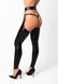Леггинсы Noir Handmade F323 Rebel, black, под латекс, с открытыми бедрами и ягодицами SX0369 фото 5