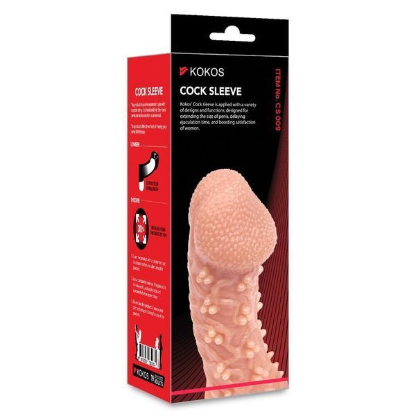 Насадка на член Kokos Cock Sleeve CS 009  SX4620 фото