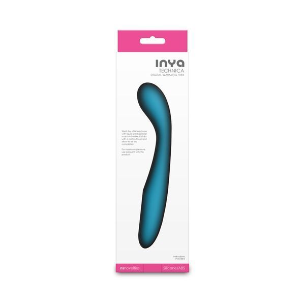 Вибратор для точки G с подогревом NS Novelties INYA &mdash; Technica Teal SX4345 фото