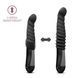 Пульсатор Blush Temptasia &ndash; Lazarus Thrusting Dildo &ndash; Black, ребристий стовбур, 3 швидкості SO8836 фото 4