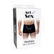 Мужские трусы с сюрпризом Art of Sex - Gladiator, черные с эффектом мокрого бархата SX3404 фото 3