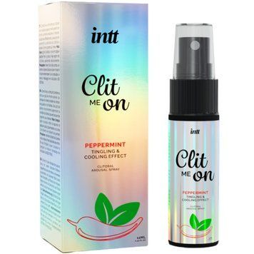 Стимулирующий спрей с эффектом мяты Intt Clit Me On Peppermint, 15 мл