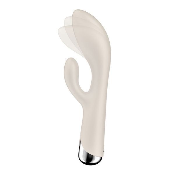 Вібратор-кролик з ротацією Satisfyer Spinning Rabbit 1, 3 мотори SX0563 фото