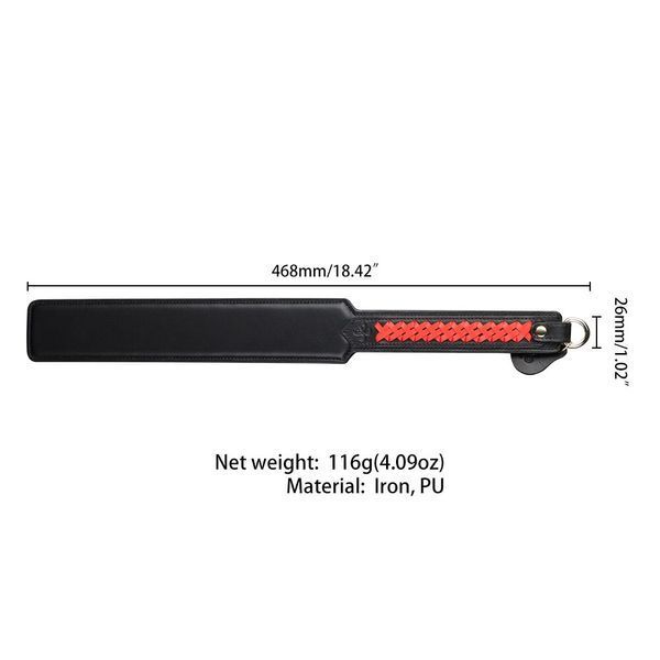 Паддл LOCKINK SEVANDA Braided-handle Spanking Paddle SX0877 фото