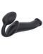 Безремінний страпон Strap-On-Me Black, повністю регульований SO2713 фото 2