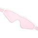 маска на глаза Liebe Seele White & Pink Fairy Goat Leather Blindfold