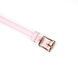 Кожаная маска на глаза Liebe Seele White & Pink Fairy Goat Leather Blindfold SX2824 фото 3