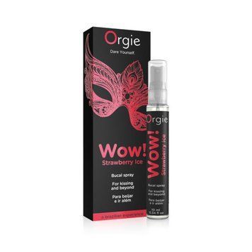 Спрей для орального сексу Orgie Wow Strawberry Ice, 10 мл