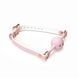 Кляп Liebe Seele White & Pink Fairy Goat Leather Ball Gag