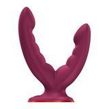Подвійний фалоімітатор Fun Factory RYDE Wine Red
