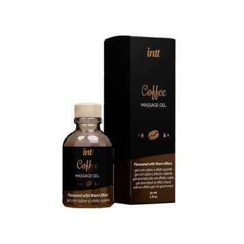 Їстівний масажний гель зі смаком кави Intt Coffee, 30 мл