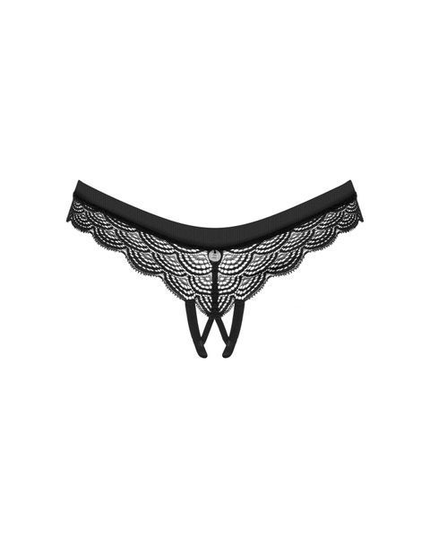 Трусики з доступом Obsessive Chemeris crotchless panties  SO9764 фото