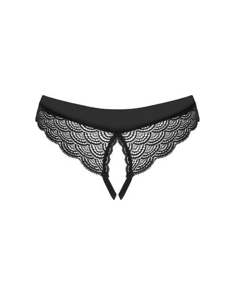 Трусики з доступом Obsessive Chemeris crotchless panties  SO9764 фото