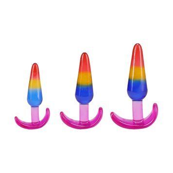 Doc Johnson Crystal Jellies Rainbow