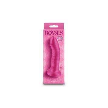 NS Novelties Royals - 5" Charlie - Metallic Pink