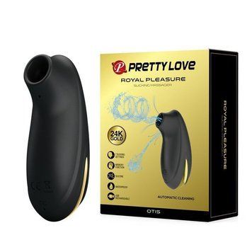 Вакуумний стимулятор Pretty Love Royal Pleasure, чорний