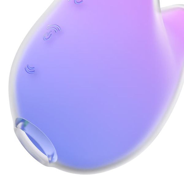 Вакуумний кліторальний стимулятор Satisfyer Mermaid Vibes Violet/Pink, 2 мотори SX1219 фото