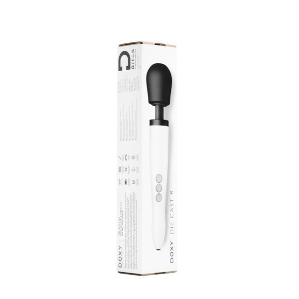 Вибромассажер DOXY Die Cast R Stardust White SX2461 фото