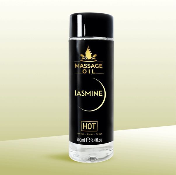 Массажное масло HOT Massage Oil Jasmin с ароматом жасмина, 100 мл HOT44304 фото