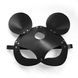 Шкіряна маска мишки Art of Sex - Mouse Mask, колір Чорний SO9649 фото 3