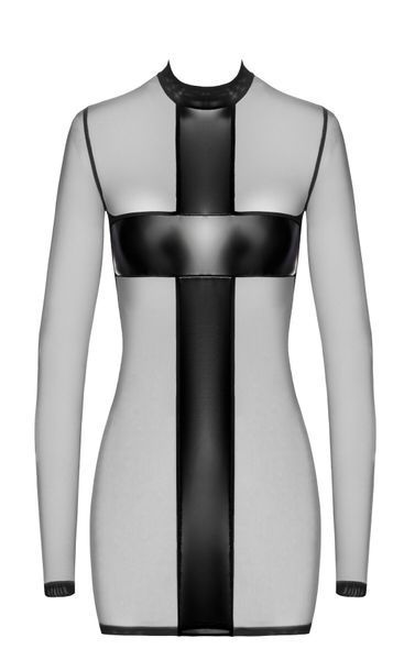 Платье Noir Handmade F369 Crossfire Mesh & Wetlook Mini dress  SX4098 фото