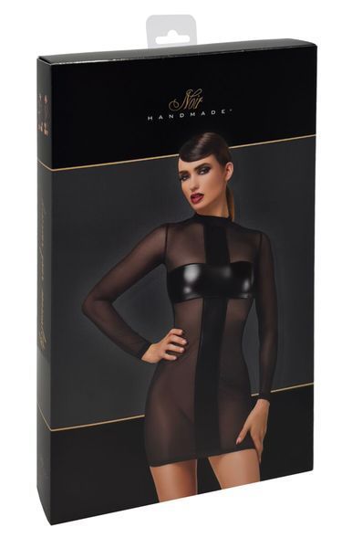 Платье Noir Handmade F369 Crossfire Mesh & Wetlook Mini dress  SX4098 фото