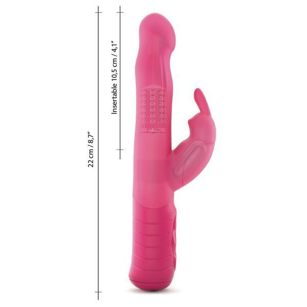 Вибратор-кролик Dorcel Baby Rabbit Magenta 2.0 с жемчужным массажем и вращающейся головкой SO8680 фото