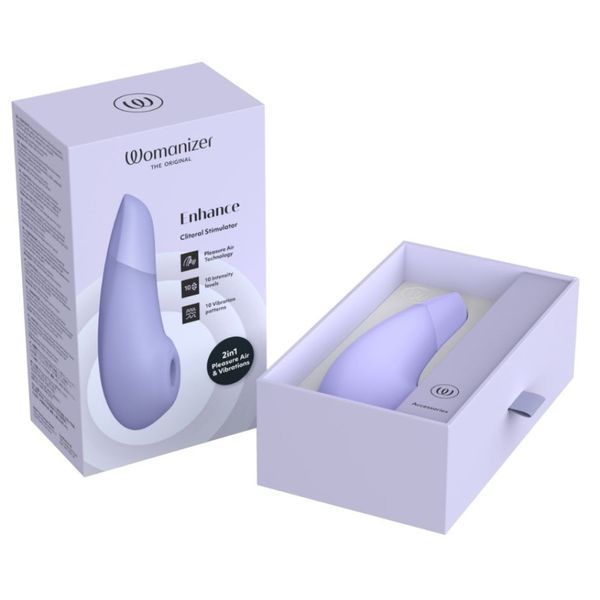 Вакуумный стимулятор 2 в 1 Womanizer Enhance SX3126 фото