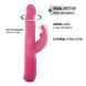 Вибратор-кролик Dorcel Baby Rabbit Magenta 2.0 с жемчужным массажем и вращающейся головкой SO8680 фото 3