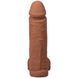 Реалистичный фаллоимитатор с мошонкой Doc Johnson The Realistic Cock, 21 см, карамельный, Ultraskyn SX4428 фото 2